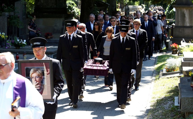 Pogrzeb Janiny Paradowskiej