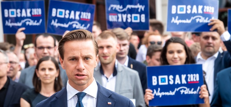 Bosak: Moim celem jest rywalizacja w drugiej turze z Dudą