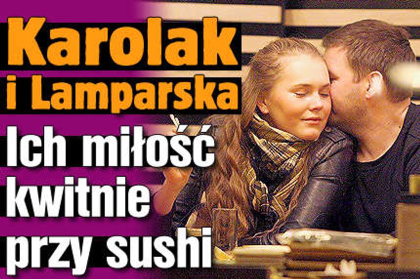 Karolak i Lamparska: miłość przy sushi