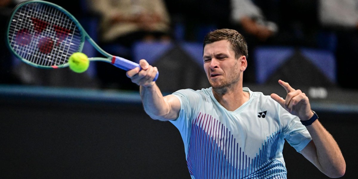 Hubert Hurkacz zaliczy spadek w rankingu ATP. 