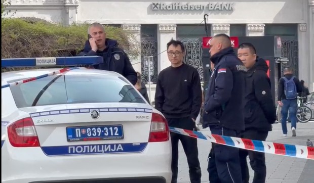 Pala skela u Novom Sadu