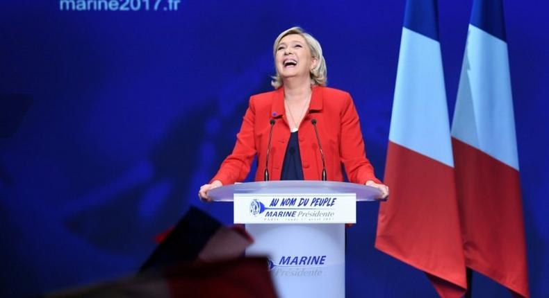French presidential candidate for the far-right Front National (FN) party Marine Le Pen ratcheted up her rhetoric on immigration, Islam and France's colonial past