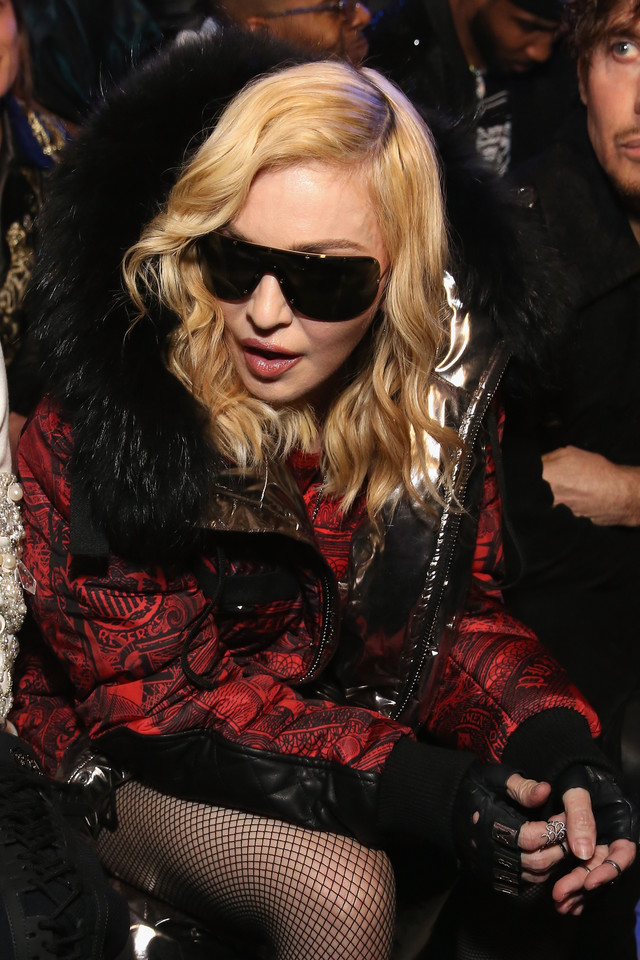 Madonna na Tygodniu Mody zima 2017/2018 w Nowym Jorku