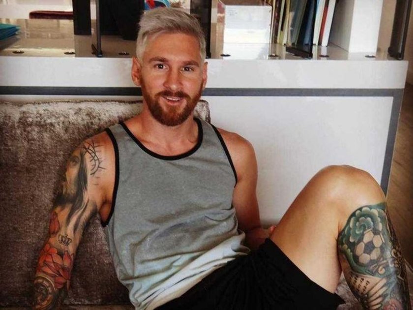 Lionel Messi całkowicie zmienił swój wizerunek. Legenda piłki, Eric Cantona, zadrwił z piłkarza Barcelony