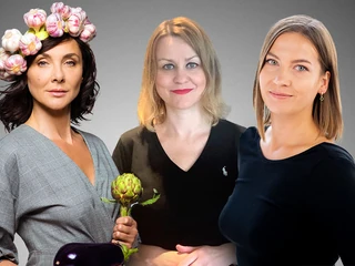 Od lewej: Malka Kafka, Monika Ferreira i Anna Kurnatowska