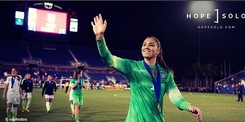 Amerykanska bramkarka Hope Solo została zawieszona na 6 miesięcy