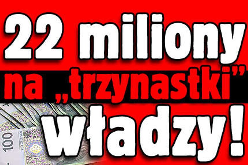 Oto trzynastki władzy!