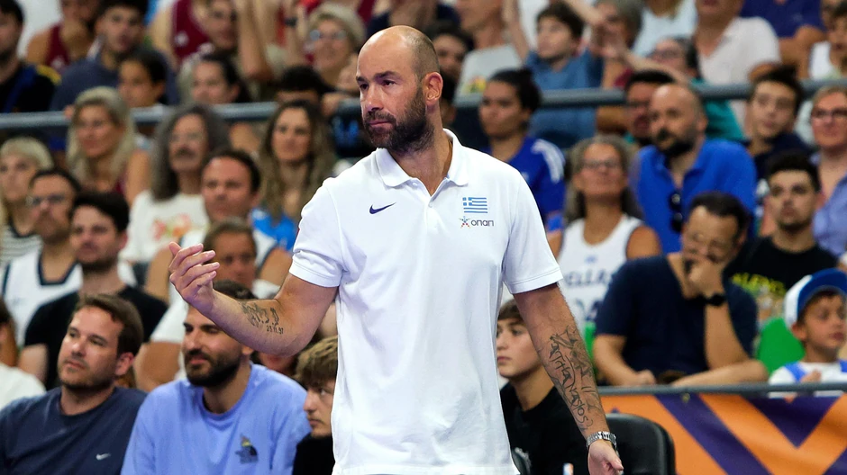 Selektor Grčke Vasilis Spanulis dugo je bio jedan od glavnih igrača reprezentacije | Foto: GEORGIA PANAGOPOULOU/EPA