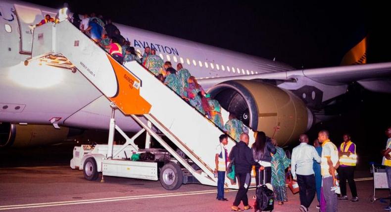 300 Christian pilgrims depart for Israel, Jordan.