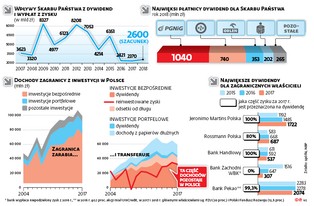Które firmy z Polski wypłacają za granicę najwyższe dywidendy? Sieci handlowe wyparły banki
