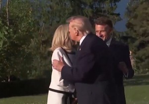 Donald Tramp i Brižit Makron