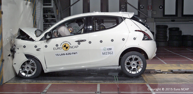 EuroNCAP: Lancia Ypsilon niebezpieczna i łatwopalna