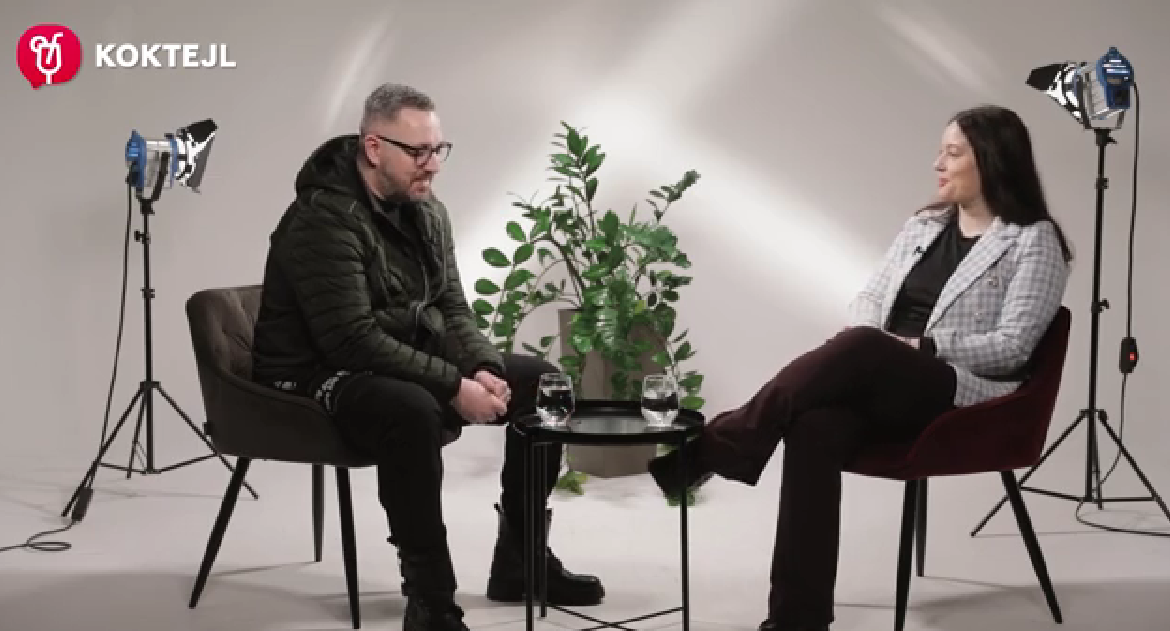 Ľuboš Šrámek v relácii Off Record.