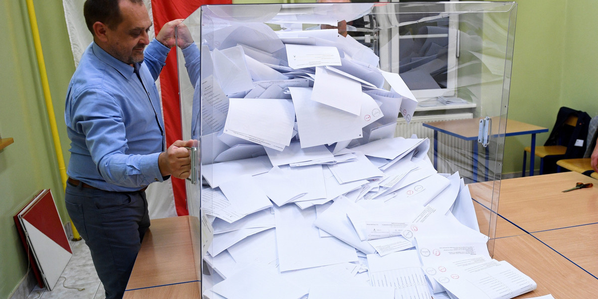 W pierwszym sondażu po wyborach zyskały dwa ugrupowania. 