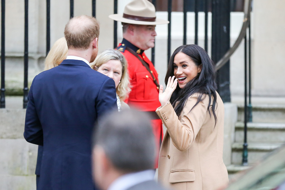 Meghan Markle i książę Harry na pierwszym oficjalnym spotkaniu w 2020 roku