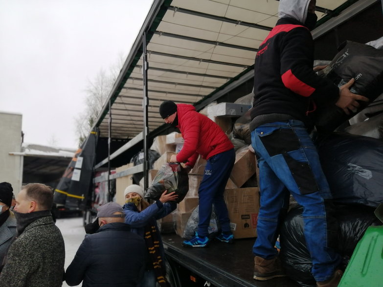 Piotrkowianie pomagają mieszkańcom poszkodowanej w trzęsieniu ziemi chorwackiej Petrinji