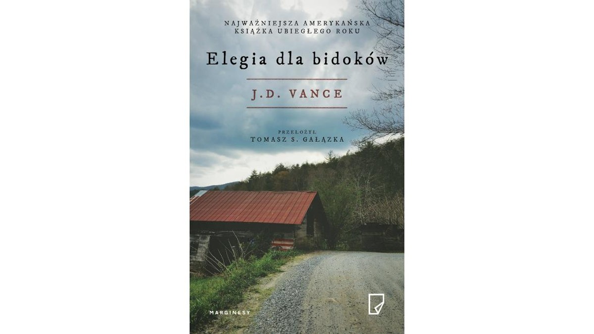 Elegia dla bidoków, okładka