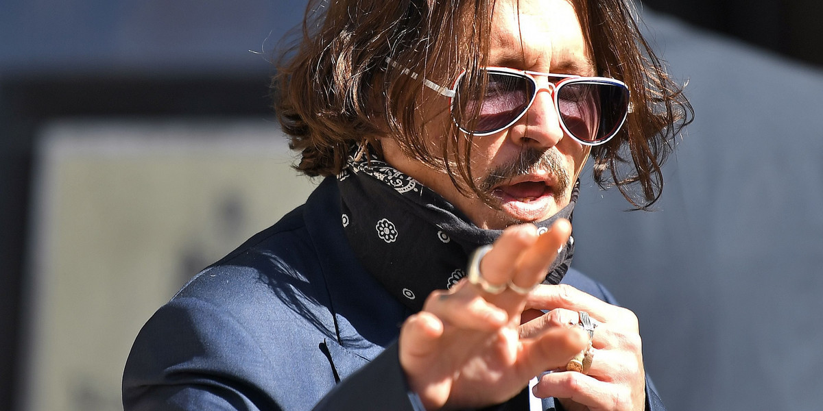 Johnny Depp "żonobijcą". Aktor przegrał rozprawę sądową