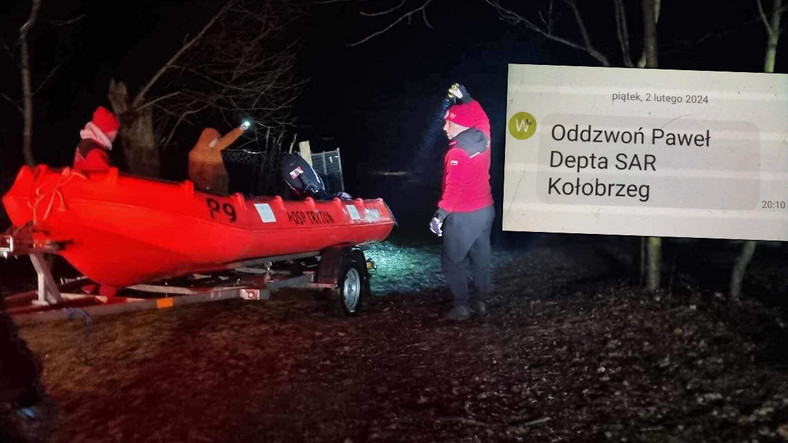 Kiedy wydawało się, że wszystko stracone, wolontariuszki dostały SMS od ratowników z Kołobrzegu