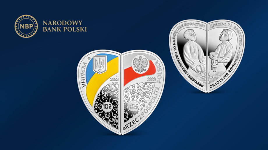Tak ma wyglądać wspólna moneta Polski i Ukrainy.