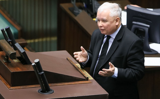 Kaczyński ostro do PO: Belki we własnym oku nie widzicie