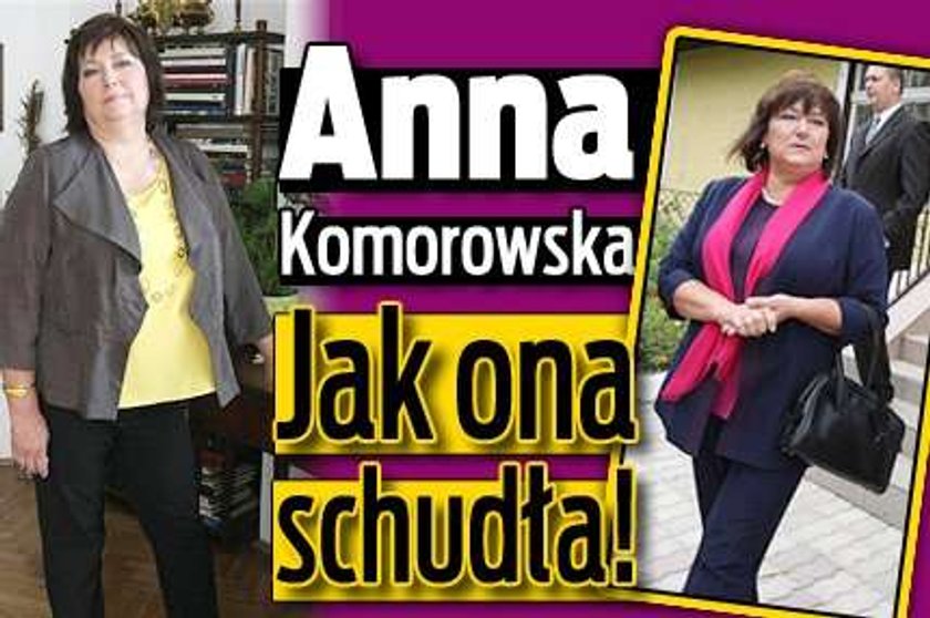 Anna Komorowska. Jak ona schudła!