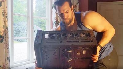 Watch Henry Cavill Assemble a New PC