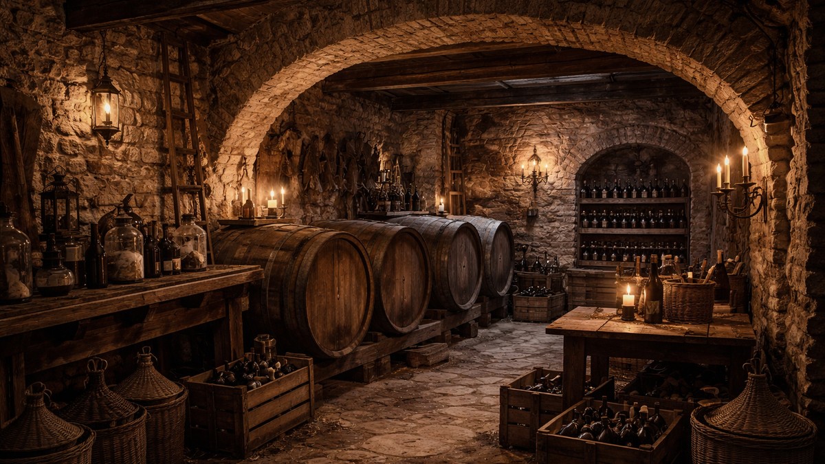 Podrum - ilustracija