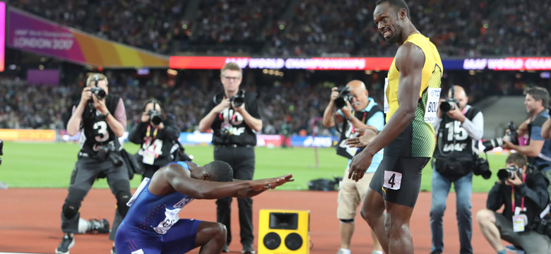 Lekkoatletyczne MŚ: Sensacja! Bolt trzeci na 100 m, złoto dla Gatlina