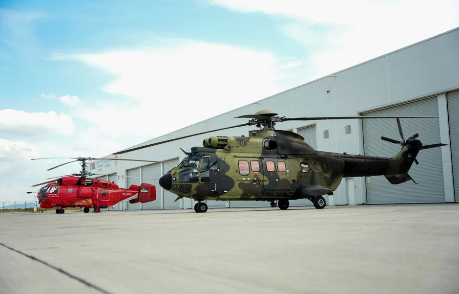 Ivica Dačić dočekao Helikoptersku jedinicu angažovanu na gašenju požara u Crnoj Gori