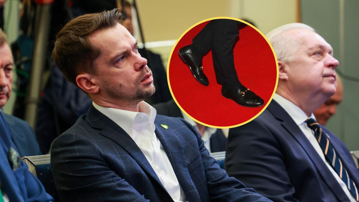 Zwrócili uwagę na buty Michała Kołodziejczaka. W sieci zawrzało