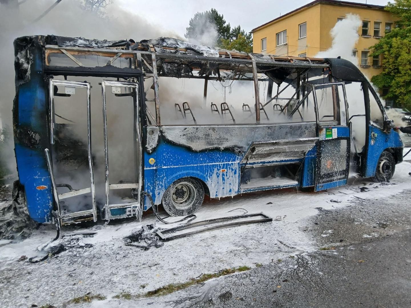 Požiar autobusu v Martine spôsobil škodu 165 000 eur.