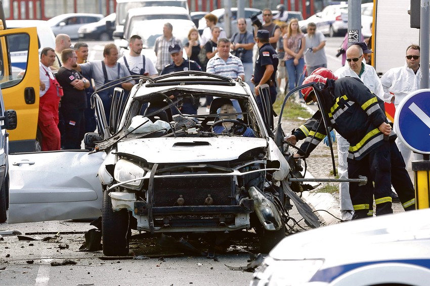 Jedna od ekplozija koja se dovodila u vezu sa sukobom kavčana i škaljaraca