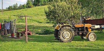 Traktor przejechał po dwuletnim chłopczyku