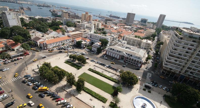 La Place de l'Indépendance à Dakar-Sénégal