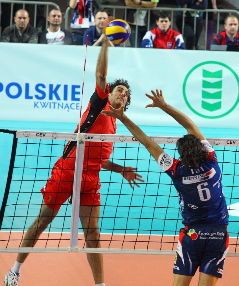 PUCHAR CEV SIATKARZY ZAKSA KĘDZIERZYN-KOŹLE SISLEY TREVISO