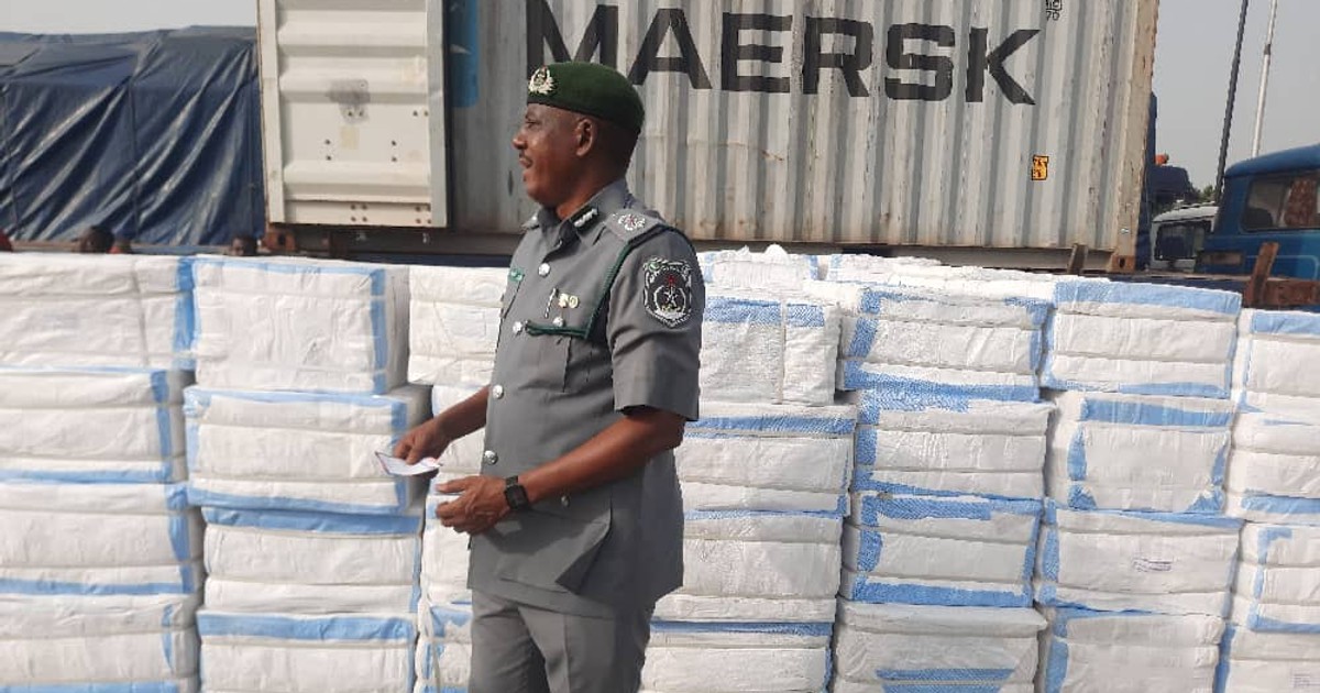 Seme Customs intercepts N1.4bn tramadol concealed in diapers - Vimarsana News