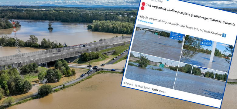 Przejście między Polską a Czechami "zniknęło". "Warto nadmienić, że to autostrada"