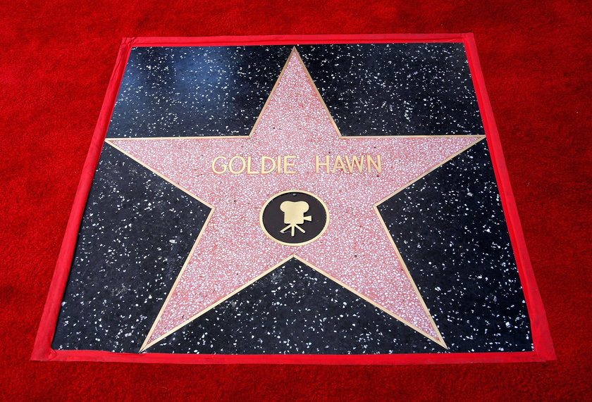 Gwiazda Goldie Hawn w Alei Sław