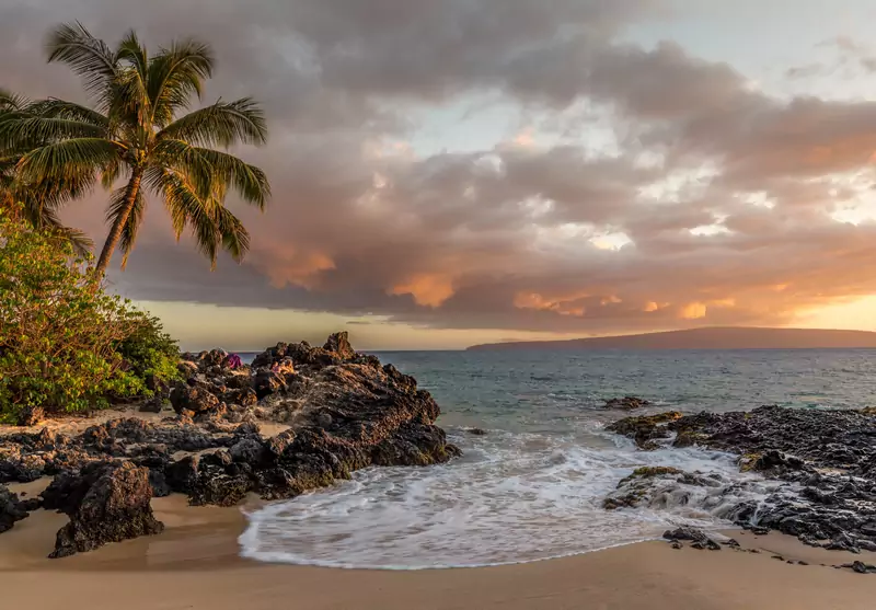Zapierający dech w piersiach krajobraz Hawajów
