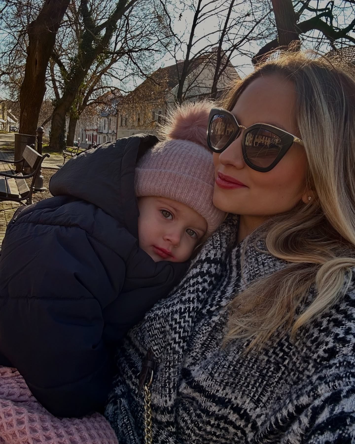 Modelka Tereza Bizíková s dcérkou Olíviou.