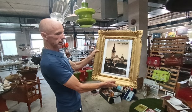 Dragan Čovčić, vlasnik antikvarnice "Sve Svašta"