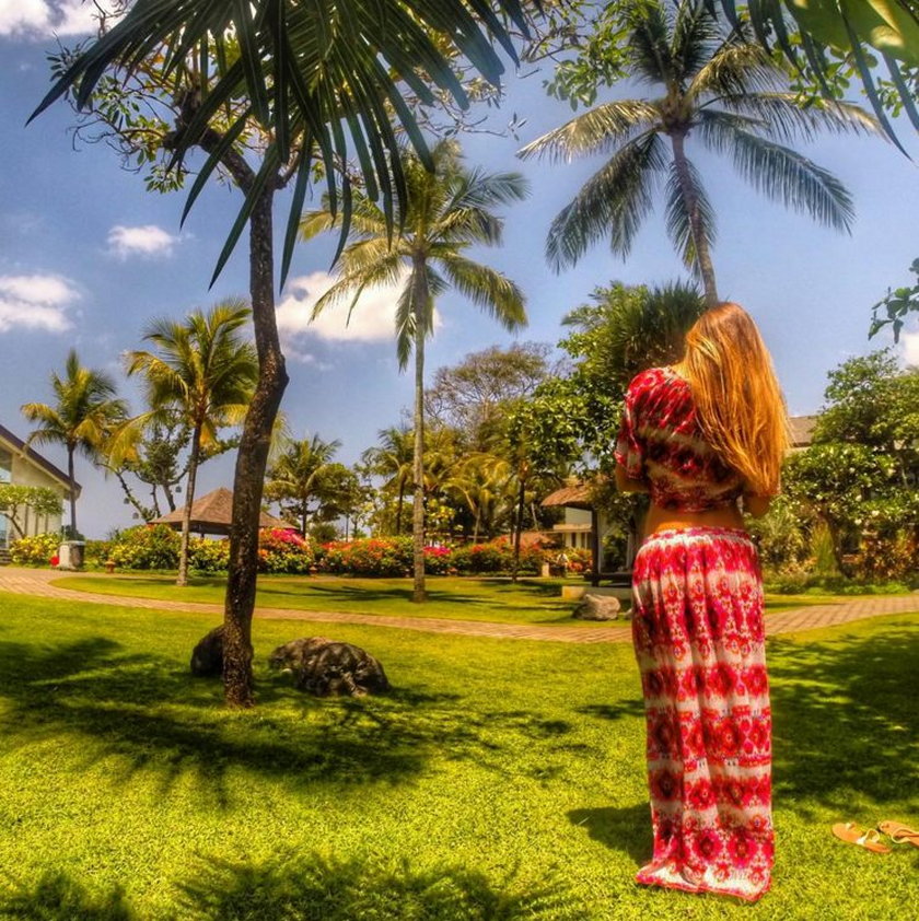 Ewa Chodakowska na wakacjach na Bali