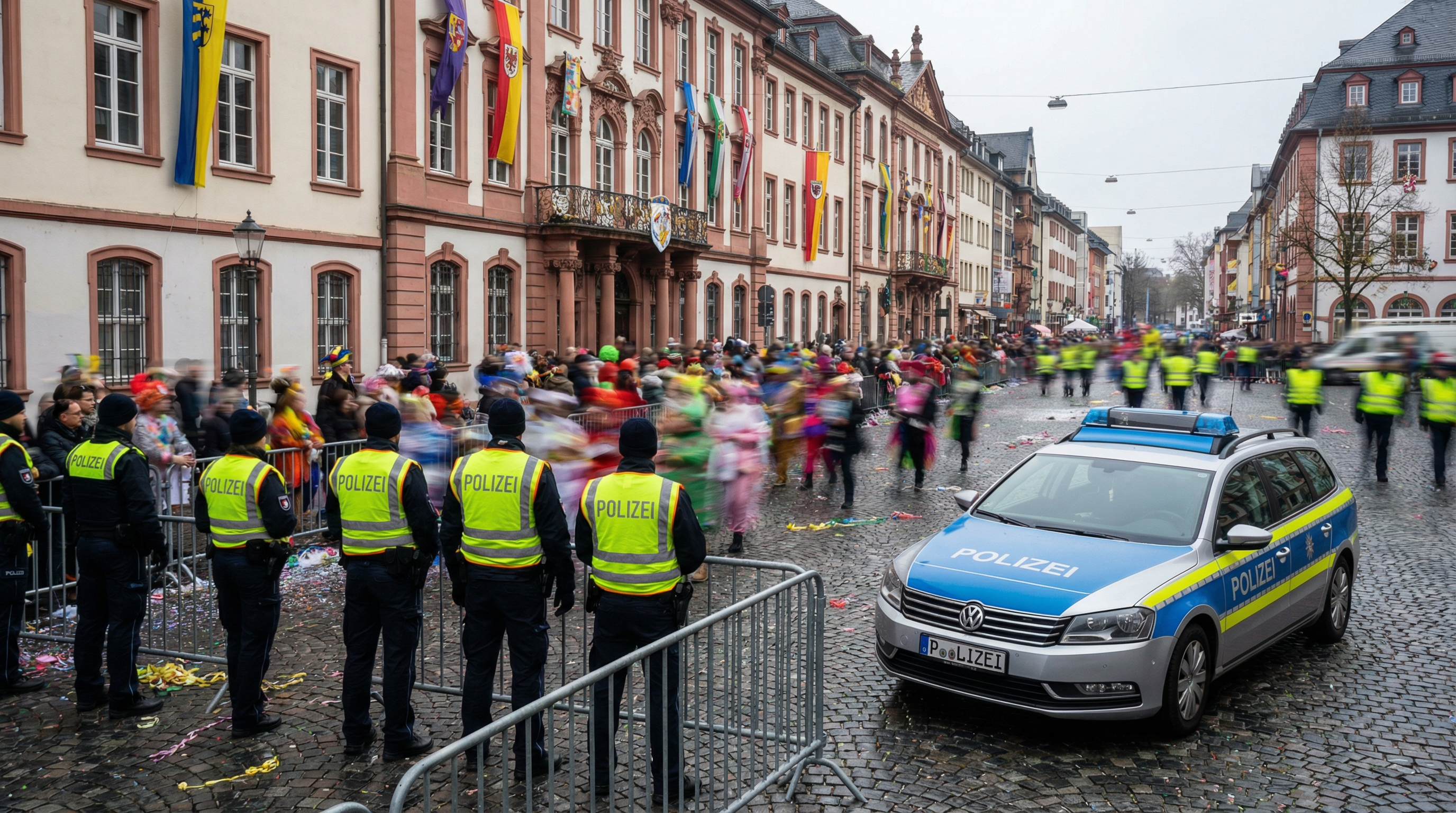 Warum 5.000 Einsatzkräfte die Straßenfastnacht schützen - und was die Bedrohung ausmacht