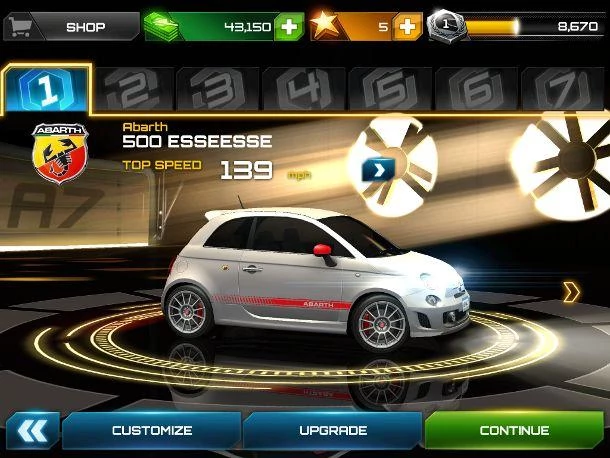 Asphalt 7 - iPhone