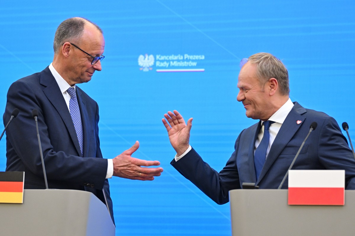 Friedrich Merz i Donald Tusk