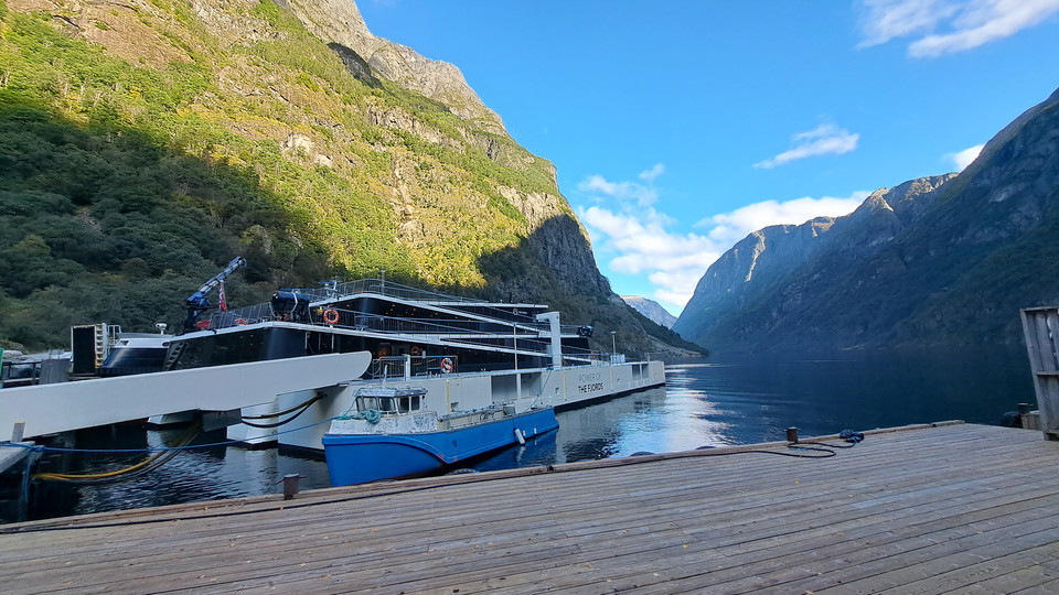 Rejs po Aurlandsjorden i Nærøyfjorden