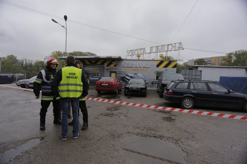 Osuwisko nabrzeża Odry przy Michalczyka