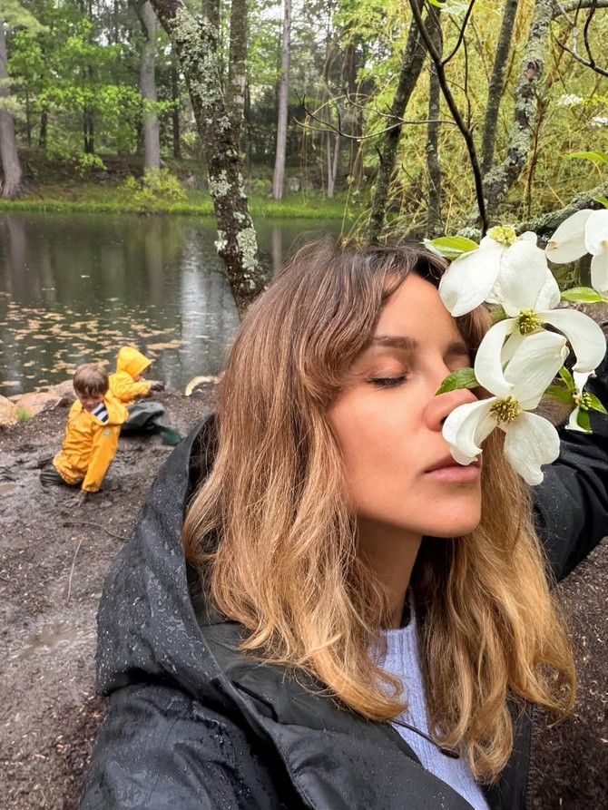 Alehandra Silva sa sinovima