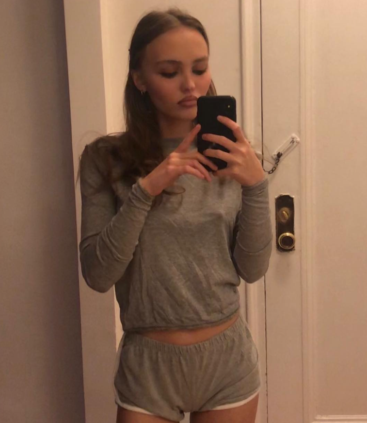 Herečka Lily-Rose Depp.